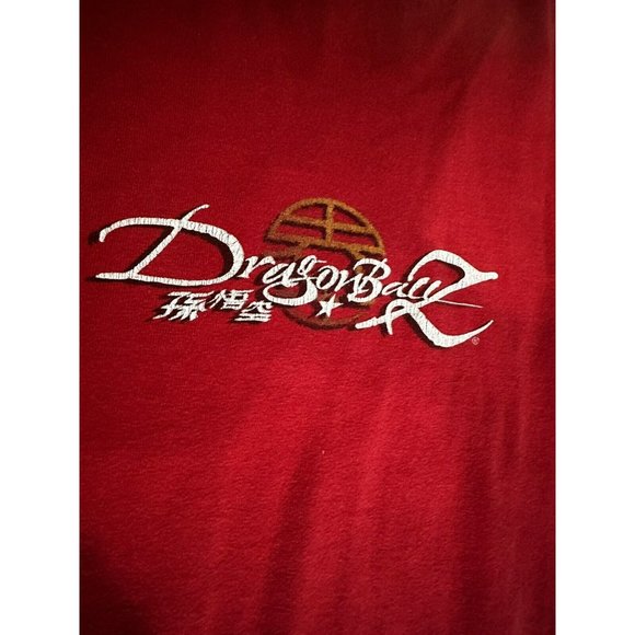 Vintage Dragon Ball Z 2002 T Shirt Super Saiyan 3 SSJ3 Goku Buu Red 2XL RARE - Picture 5 of 6